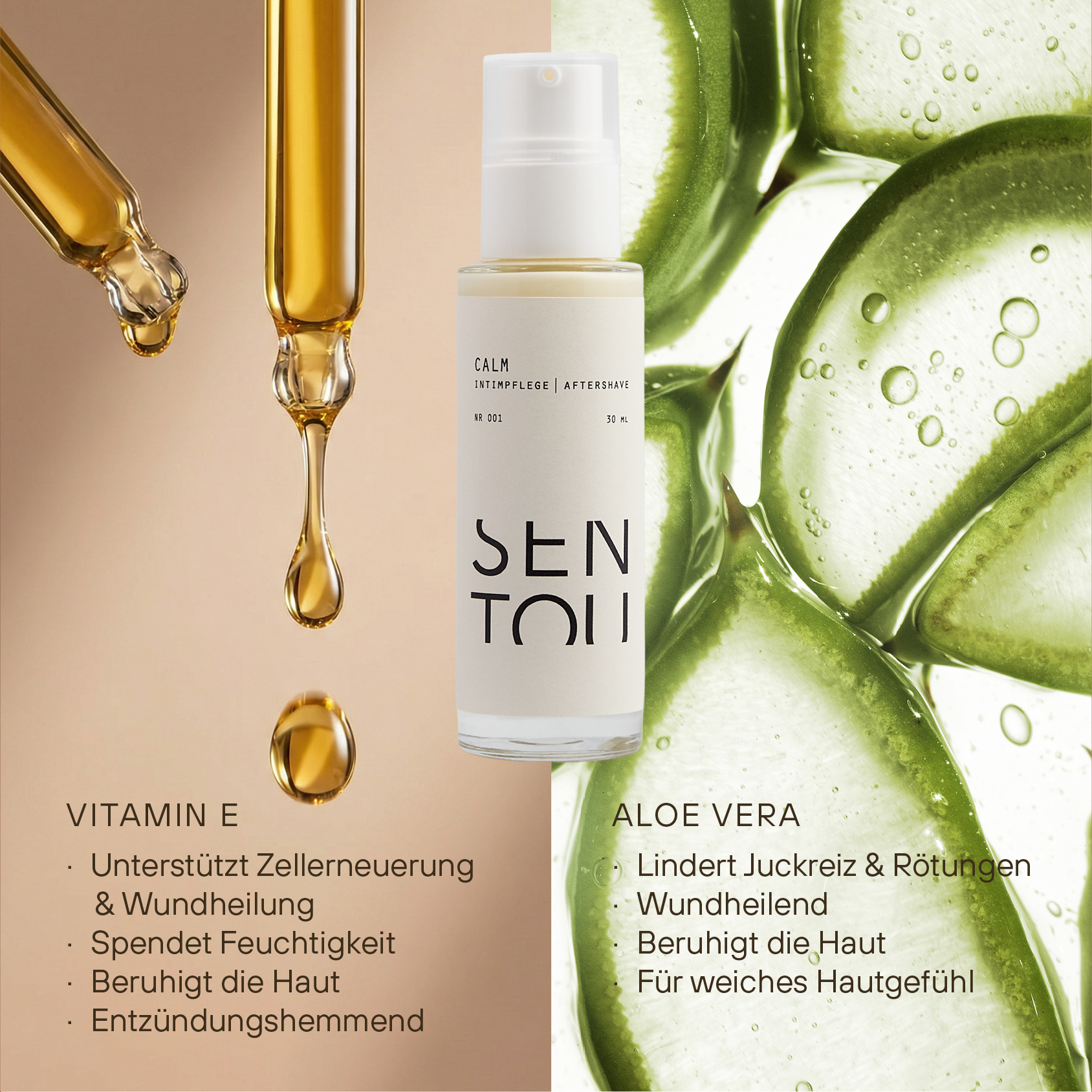 CALM - pflegendes Aftershave-Balsam – Bild 7