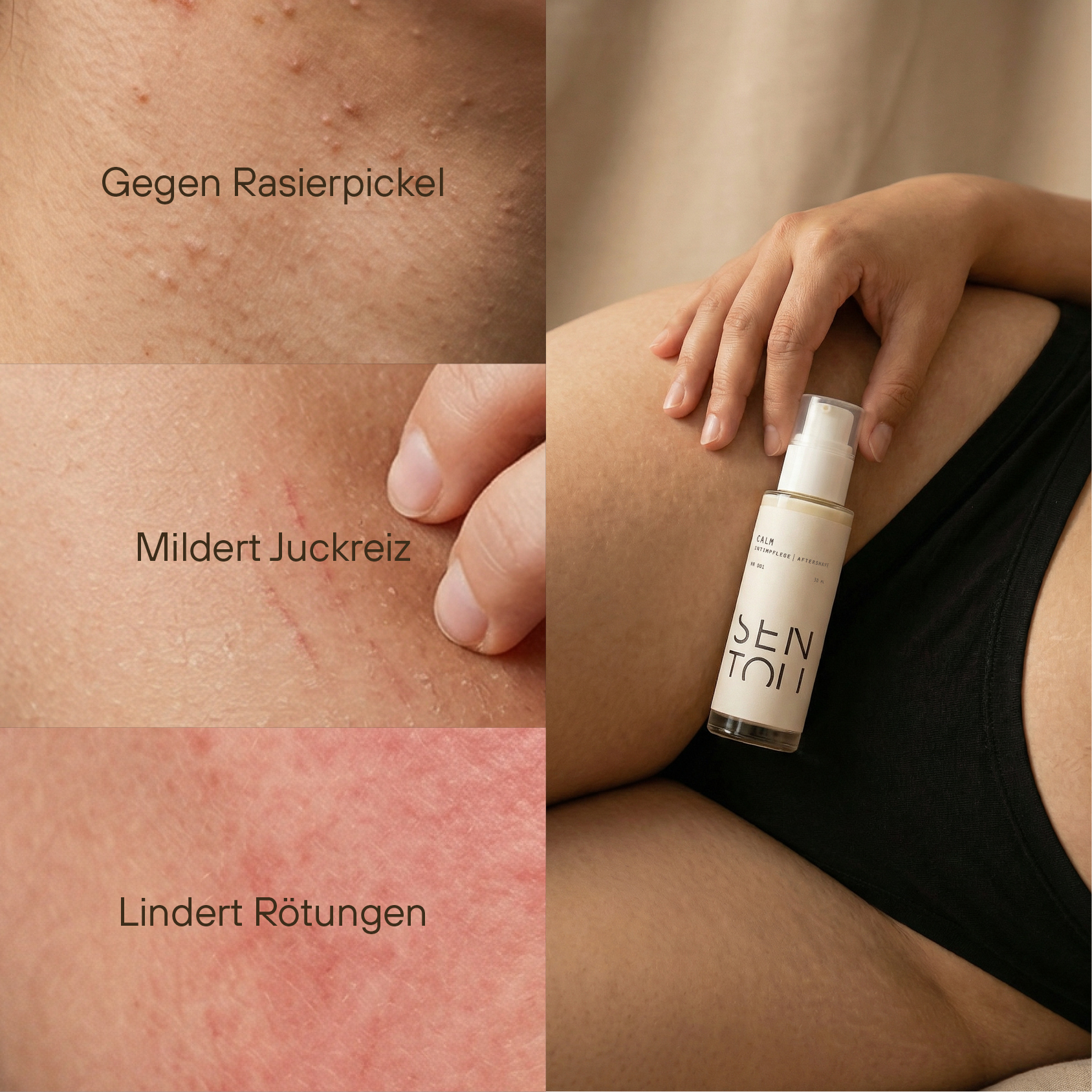 CALM - pflegendes Aftershave-Balsam – Bild 2