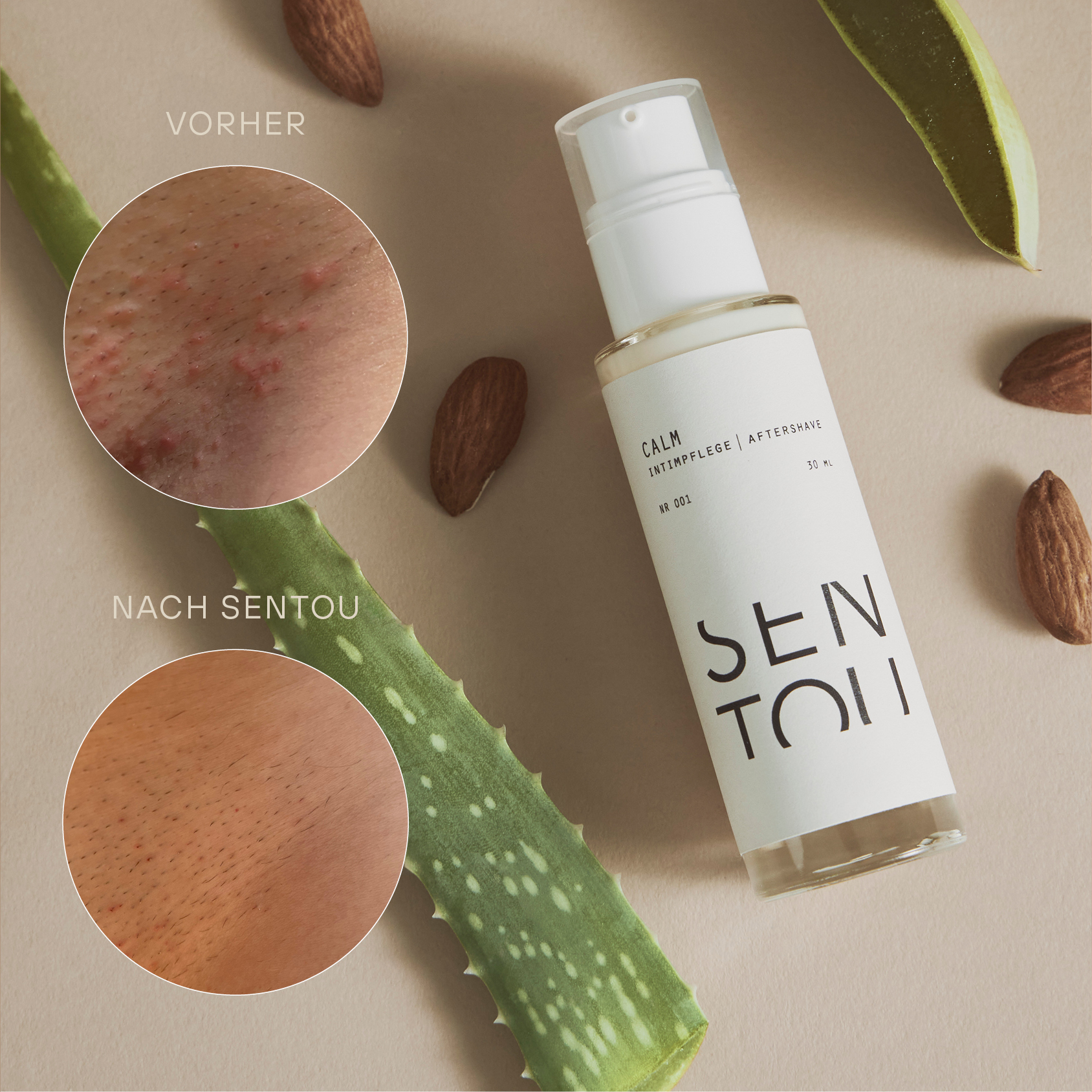 CALM - pflegendes Aftershave-Balsam – Bild 5