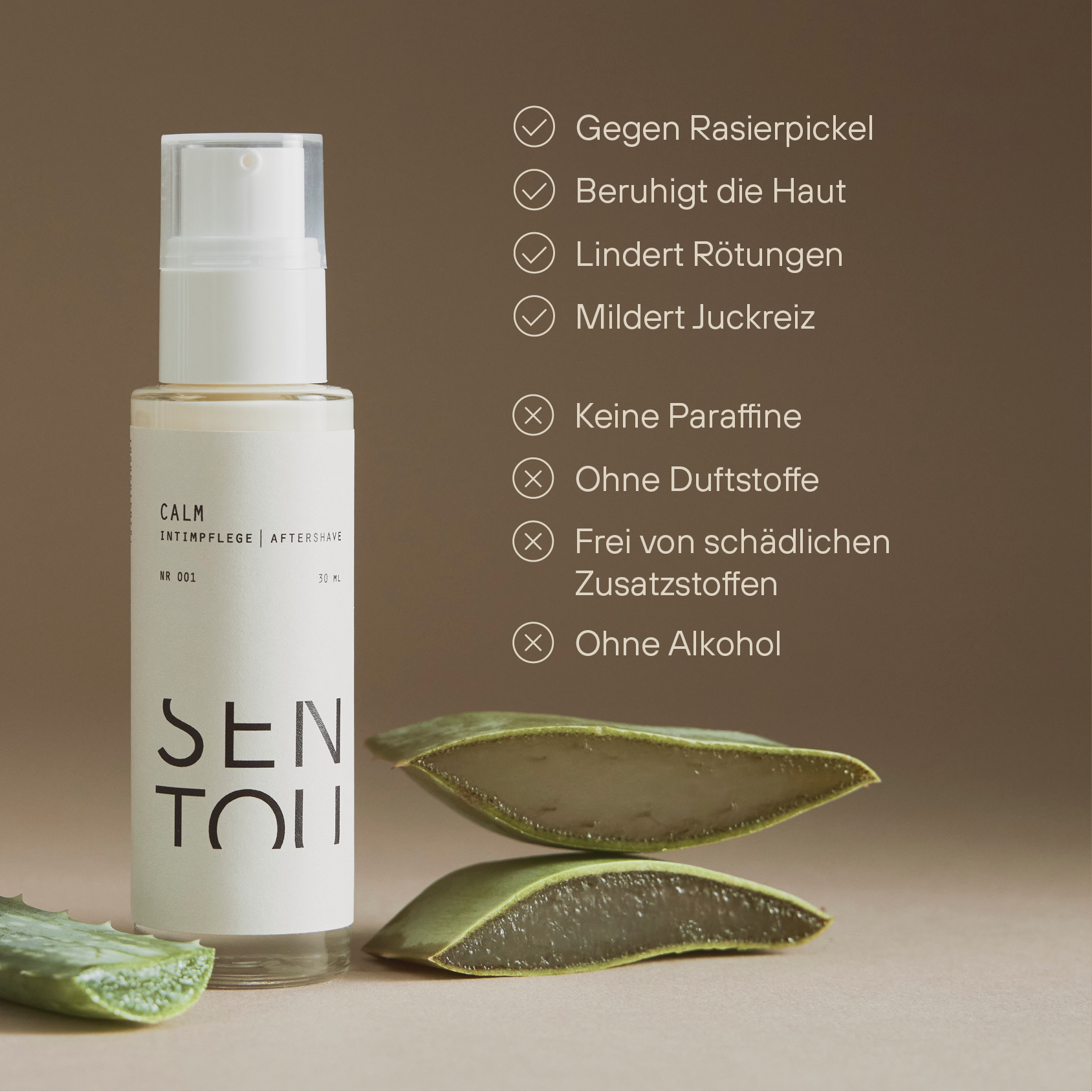 CALM - pflegendes Aftershave-Balsam – Bild 6